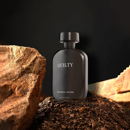 Fragrance & Beyond Guilty Eau de Parfum for Men 100ml – French Luxury Blend with Citrus, Lavender & Amber | Intense Long Lasting Scent | Best Gift for Men 