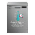 Voltas Beko 14 Place Setting Dishwasher, AquaFlex, AquaIntense (DF14S2,Silver), Free 1 Year Extended warranty 