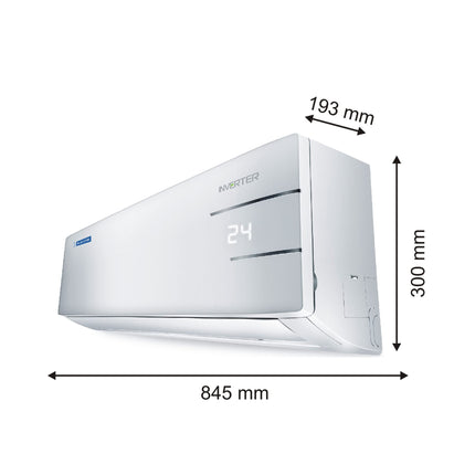 Blue Star 1.5 Ton 3 Star 5 in 1 Convertible Inverter Split AC (Copper, Smart Ready, Stabalizer Free Operation, Super Quiet, Energy Saver, 2023 Model, IB318YKU, White) 