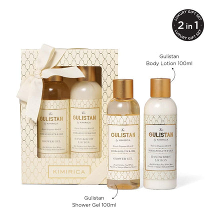 Kimirica Gift Set The Gulistan duo Bath Kit For Women's & Men's|Luxury Self Care Kit For Wife, Husband, Girlfriend & Boyfriend|Set of 2 