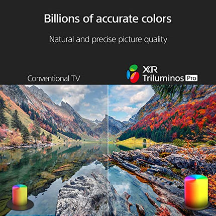 Sony 55 Inch 4K Ultra HD TV X90L Series: BRAVIA XR Full Array LED Smart Google TV with Dolby Vision HDR and Exclusive Features for The PlayStation® 5 XR55X90L- Latest Model,Black 