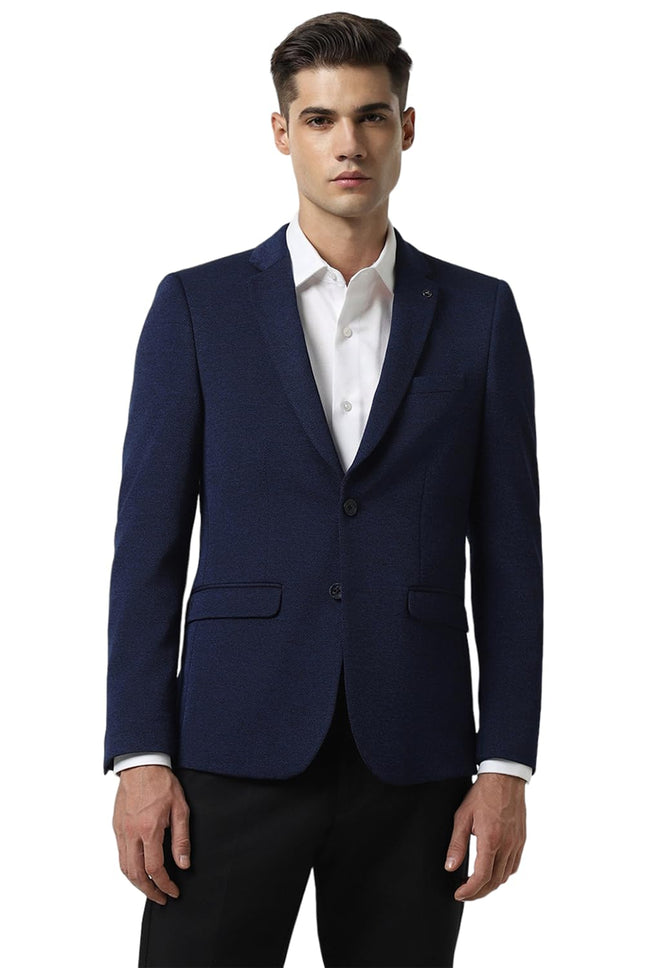 Van Heusen Men's Blazer (VHBZVKULFR57648_Navy 