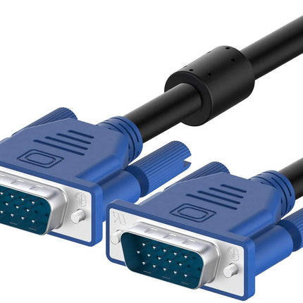 LS LAPSTER Quality Assured Male to Male VGA Cable 1.5 Meter, Support Monitor/PC/LCD/LED, Plasma, Projector, TFT (LST-VGACBLE-1.5M) 