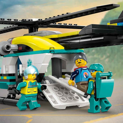 LEGO City Emergency Rescue Helicopter Building Kit 60405 (226 Pieces) 