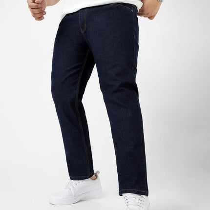 Urbano Plus Men's Dark Blue Regular Fit Solid Jeans Stretchable (plusepsp-dblue-44) 