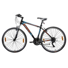 FIREFOX Athelio 700C 21 Speed Bicycle for Mens | Front Suspension | Alloy Frame | Alloy V Brake | 98% Assembled Cycle | Color - Black 