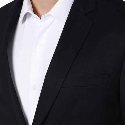 Peter England Men's Slim Blazer (PEBZONSBK10888_Medium Blue_40) 