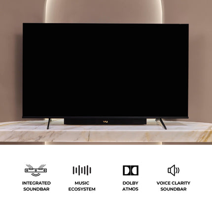 Vu 164cm (65 inches) Vibe Series 4K QLED Smart Google TV 65VIBE-DV 