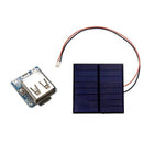 Electronic Spices 6V-100 MAH (70 x 70 x 03 mm) Mini Solar Panel Square Shape With 5V Boost Step Up Power Module Lithium Battery Charging Protection Board 134N3P 