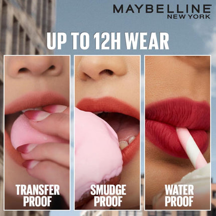 Maybelline New York Super Stay Teddy Tint - Lip and Cheek Color, Skinny Dip, 5ml | Teddy Soft Matte up to 12Hr | Multi Use | Comfortable Long wear formula |Buildable |Natural flushed look in one swipe 