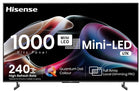 Hisense 189 cm (75 inches) 4K Ultra HD Smart Mini LED QLED TV 75U7K (Black) 