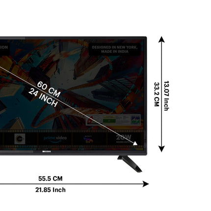 Kodak 60 cm (24 inches) Special Edition Series HD Ready Smart LED TV 24SE5002 (Black) 