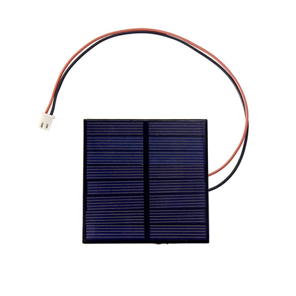 Electronic Spices 6V-100 MAH (70 x 70 x 03 mm) Mini Solar Panel Square Shape With 5V Boost Step Up Power Module Lithium Battery Charging Protection Board 134N3P 