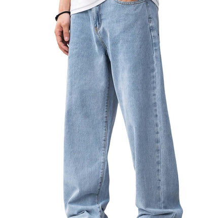 KOTTY Men's Solid Regular Fit Mid Distressed Fashionable Trendy Denim Jeans(Blue,30) 