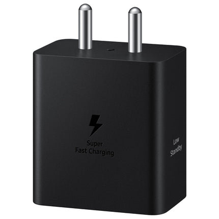 Samsung Galaxy 45W Travel Adaptor (Without Cable), Black 
