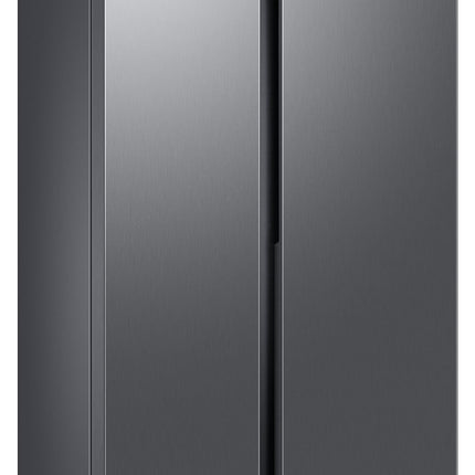 Samsung 653 L, 3 Star, Frost Free, Double Door, Convertible 5-in-1 Digital Inverter, Side By Side AI Enabled Smart Refrigerator with WiFi (RS76CG8003S9HL, Silver, Refined Inox, 2025 Model) 