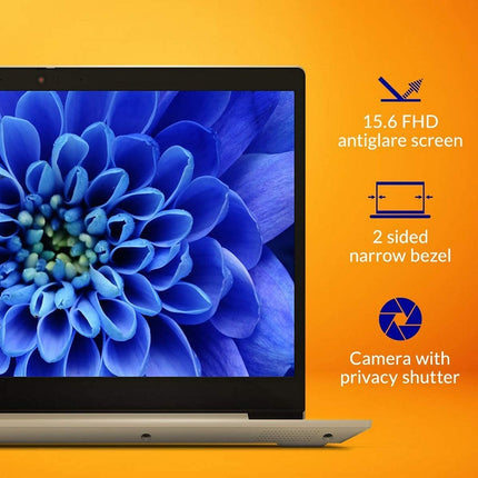 Lenovo V15 Intel Celeron N4020 15.6 inches FHD Thin & Light Business Laptop (4GB/256GB SSD/Windows 10 Home/Iron Grey/1.85Kg), 82C30053IH 