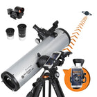 Celestron – StarSense Explorer DX 130AZ Smartphone App-Enabled Telescope – Works with StarSense App to Help You Find Stars, Planets & More – 130mm Newtonian Reflector – iPhone/Android Compatible 