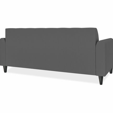 Adorn India Rio Elegant 3 Seater Sofa (Grey) (3 Year Warranty) 