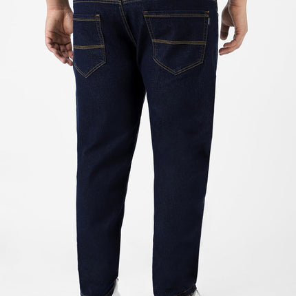 Urbano Plus Men's Dark Blue Regular Fit Solid Jeans Stretchable (plusepsp-dblue-44) 