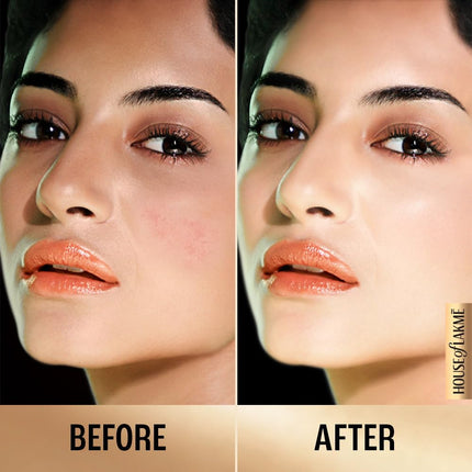 Lakmé 9To5 Primer + Matte Perfect Cover Foundation, W120 Warm Crème, 25 ml 
