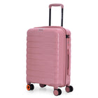 Nasher Miles Vienna Hard-Sided Polypropylene Cabin Luggage Pink 20 Inch |55cm Trolley Bag Small 