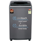 Panasonic 6 Kg 4 Star Fully-Automatic Top Load Washing Machine ( NA-F60LF1HRB, Grey, Durable Metal Body, 8 Wash Program, Aquabeat wash technology, One touch smart wash) 