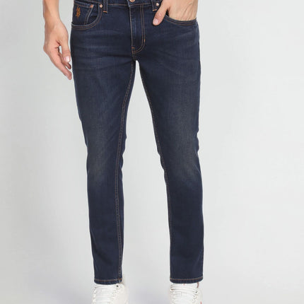 U.S. POLO ASSN. Men's Slim Jeans (UDJEN0709_Dark Blue 