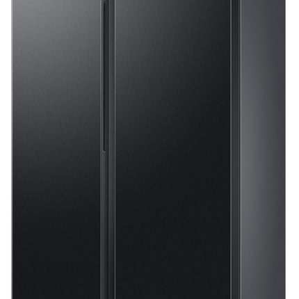 Samsung 653 L, 3 Star, Frost Free, Double Door, Convertible 5-in-1 Digital Inverter, Side By Side AI Enabled Smart Refrigerator with WiFi (RS76CG8003B1HL, Black Matte/Black DOI) 