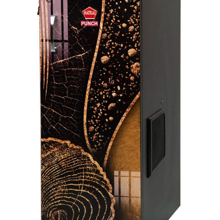NATRAJ Punch Fully Automatic Domestic Flourmill Atta Chakki - Retains Nutrients High Capacity - 7 Sieves,1 HP Motor 7-10 Kg/Hr Grinding Capacity Aata Maker - Brown Stainless Steel 