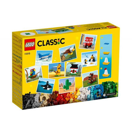 LEGO Classic Around The World 11015 Building Kit; 15 Toys for Kids (950 Pieces), Multi Color 