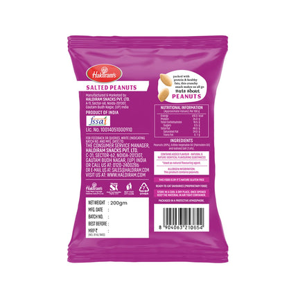 Haldiram's Whole Peanut - Salted, 200g 