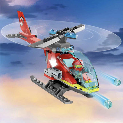 LEGO City Emergency Vehicles HQ 60371 Building Toy Set (706 Pcs),Multicolor 