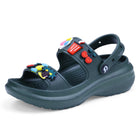 DOCTOR EXTRA SOFT Women's Classic Charms Cushion Sandals/Clogs with Adjustable Back Strap for Adult| Comfortable & LightWeight | Stylish & Anti-Skid | Waterproof Casual Daily Mules Girls/Ladies D-552 
