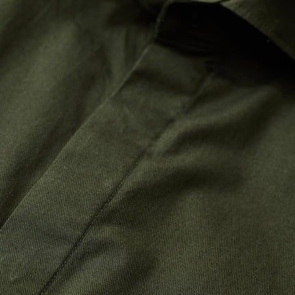 SNITCH Men's Casual Shirt | Slim Fit Full Sleeve Classic Collar Solid Pattern | Premium Cotton Blend & Breathable Fabric for Everyday & Semi-Formal Wear | Dark Green 