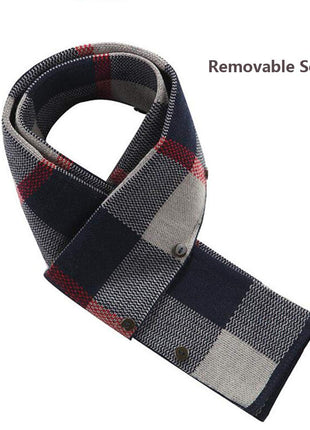 Wulful Mens Wool Blend Winter Coat Slim Fit Short Trench Coat Black 02 Medium