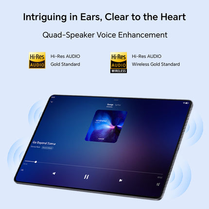 HONOR Pad X8A with Free Flip-Cover 27.94Cm (11 Inch) Wi-Fi Tablet,4GB Ram 128 GB ROM Expandable Up to 1TB FHD Display 90Hz Refresh Rate,8300Mah Battery,Quad Speakers,Snapdragon 680,Android 14,Grey 