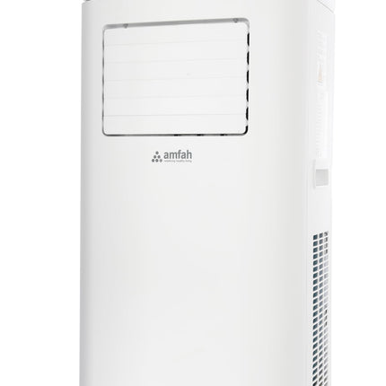 AMFAH AMF-P18 DAC | 1.5 Ton Portable AC with Dehumidifier | Air Filter | Remote Control | Timer | Sleep Mode | No Manual Drainage | Movable Design | 1-Year Product & 4-Year Compressor Warranty 