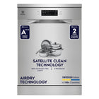 Electrolux 14 Place Settings Dishwasher Machine for Home, Fully Automatic with AirDry, In-Built Heater, Stainless Steel, UltimateCare 700, ESM48310SX 