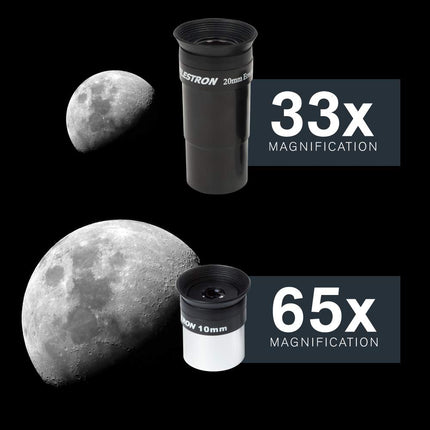 Celestron AstroMaster 130 EQ Motor Drive Telescope (Black) 