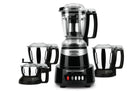 Panasonic Mixer Grinder MX-AV425 (Charcoal Black)Elements Series Powerful 1500W(Max Motor Lock Wattage)4 Jar(Three-304-SS Stainless Steel & 1Juicer Extractor Jar)|Warranty 2 Yrs Product & 5 Yrs Motor 