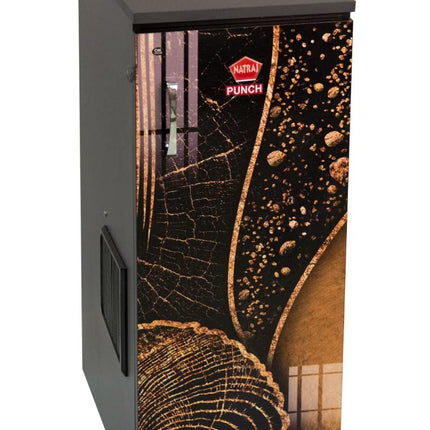 NATRAJ Punch Fully Automatic Domestic Flourmill Atta Chakki - Retains Nutrients High Capacity - 7 Sieves,1 HP Motor 7-10 Kg/Hr Grinding Capacity Aata Maker - Brown Stainless Steel 