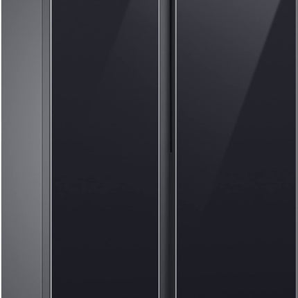 Samsung 653L Convertible 5 In 1 Digital Inverter Side by Side Refrigerator Appliance, (RS76CB811333HL, Glam Deep Charcoal) 