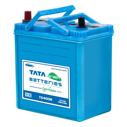 Tata Green Batteries 1419511267 TG Series TG400R 12 Volts 35Ah Car Battery (Under Exchange-Old Battery) 