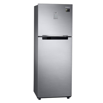 Samsung 236L 2 Star Inverter Frost-Free Convertible 3 In 1 Double Door Refrigerator Appliance (RT28C3732S8/HL,Elegant Inox) 