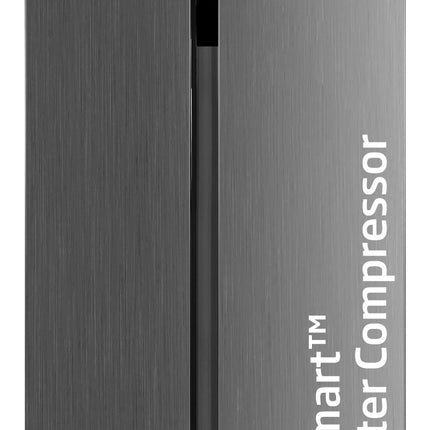 Voltas Beko, A Tata Product 472 L Side by Side Frost Free Refrigerator with ProSmart Inverter Compressor (2024 Model, RSB495/FPV300RXID, INOX, Electronic Temperature Control and Display) 