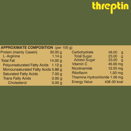 Threptin Protein Diskettes| Healthy Snacks for Men and Women - 275g, High Protein Diskette enriched with Casein Protein, Essential Vitamins, Minerals and Antioxidant -Vanilla Flavor|100% Veg 