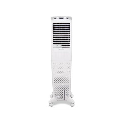 Bajaj TMH50 Tower Air Cooler 50L|for Larger Room|Inverter Compatibility|Honeycomb Cooling Pads|Typhoon Blower Tech|Portable AC|30-Ft Air Throw|3-Yr Product 2-Yr Pump 1-Yr Motor Warranty【White】 
