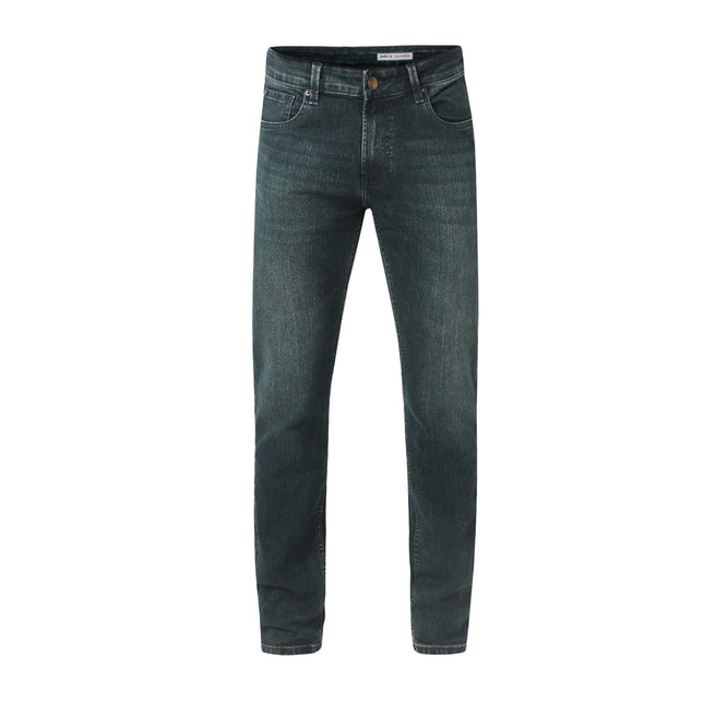 Spykar Men Blue Comfort Fit Mid-Rise Casual Jeans (Size: 32)-EMDRC2BD006-Vintage Blue 