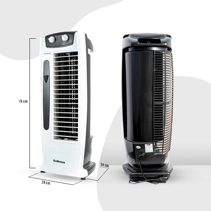 Blueberry's Tower Fan - with powerful air throw, 25 Feet Air Delivery, 4-way Air Flow, Low Power Consumption and Anti-Rust Body| High Speed Tower fan for home and office with 1-Year Warranty 